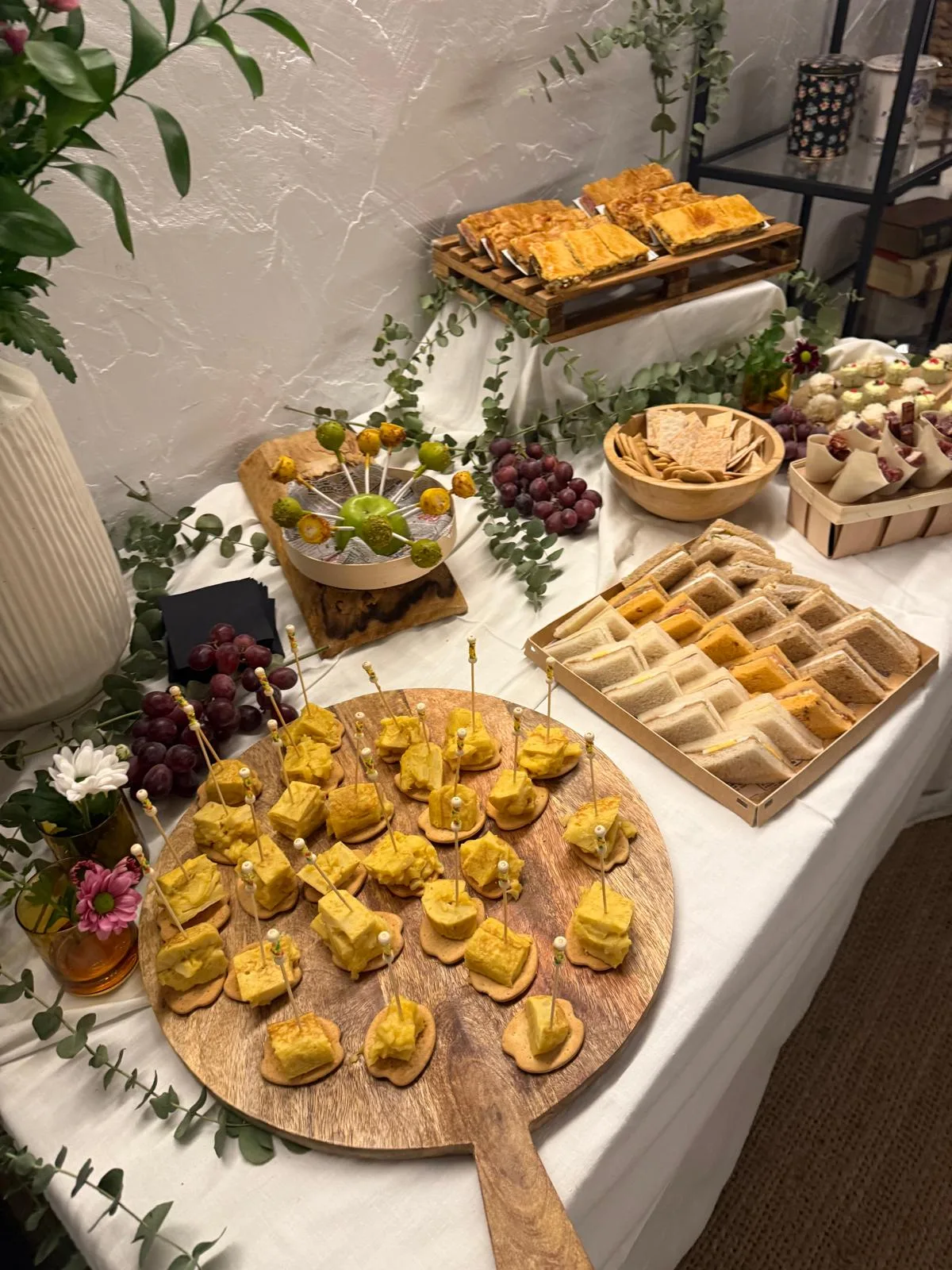 Propuesta gastronómica en un evento de Brutta